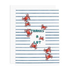 Ramus & Co Ramus & Co. Thanks a Lot Crabs Card