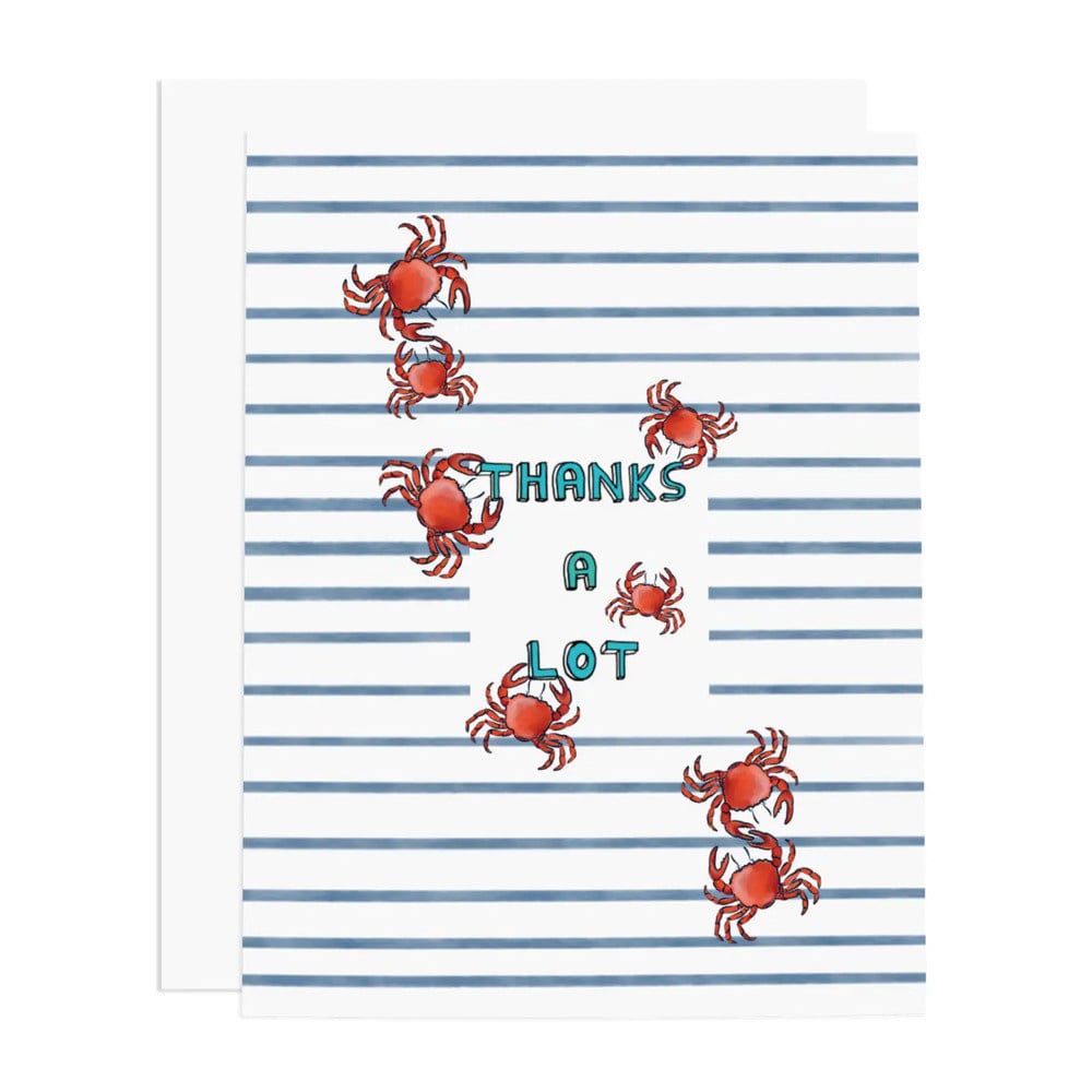 Ramus & Co. Thanks a Lot Crabs Card