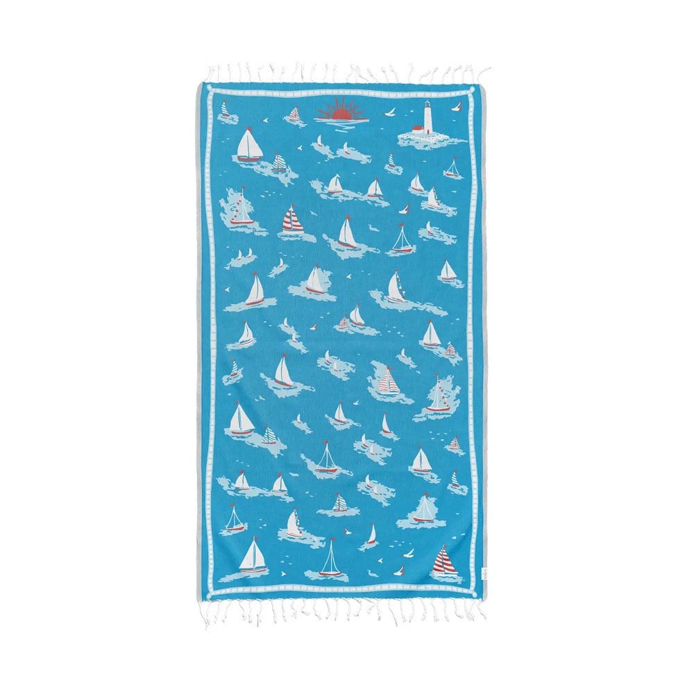 Ramus & Co. Turkish Beach Towel - Regatta