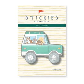 Ramus & Co Ramus & Co. Dogtrip Sticky Notes