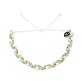 Pura Vida Pura Vida Charity Braided Bracelet - Calm Shores