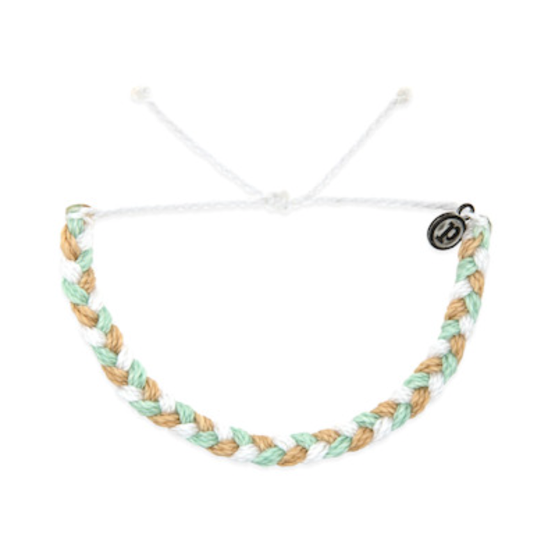 Pura Vida Charity Braided Bracelet - Calm Shores