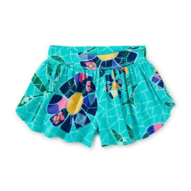 Tea Collection Tea Collection Sporty Petal Shorts - Mosaic Spot