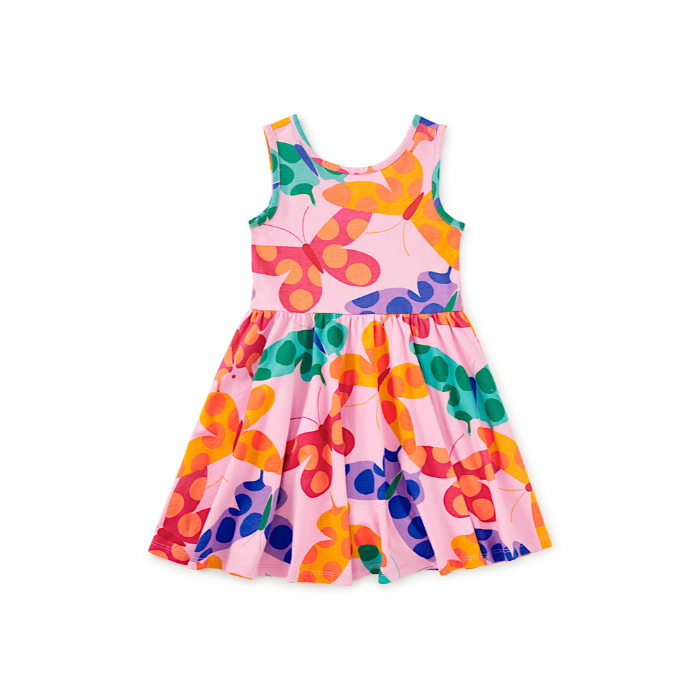 Tea Collection Tea Collection Sleeveless Ballet Dress - Butterfly Spot