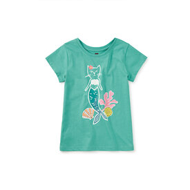 Tea Collection Tea Collection Merkitty Graphic Tee - Patina