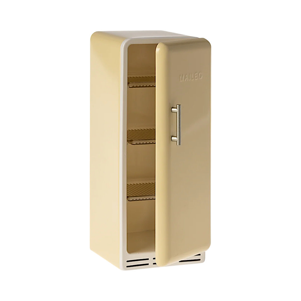 Maileg Miniature Fridge - Large - Yellow