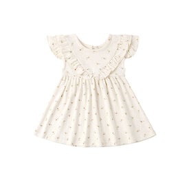 Quincy Mae Quincy Mae Sleeveless Ruffle V Dress - Petit Fleur