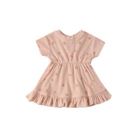 Quincy Mae Quincy Mae Terry Dress - Polka Dot