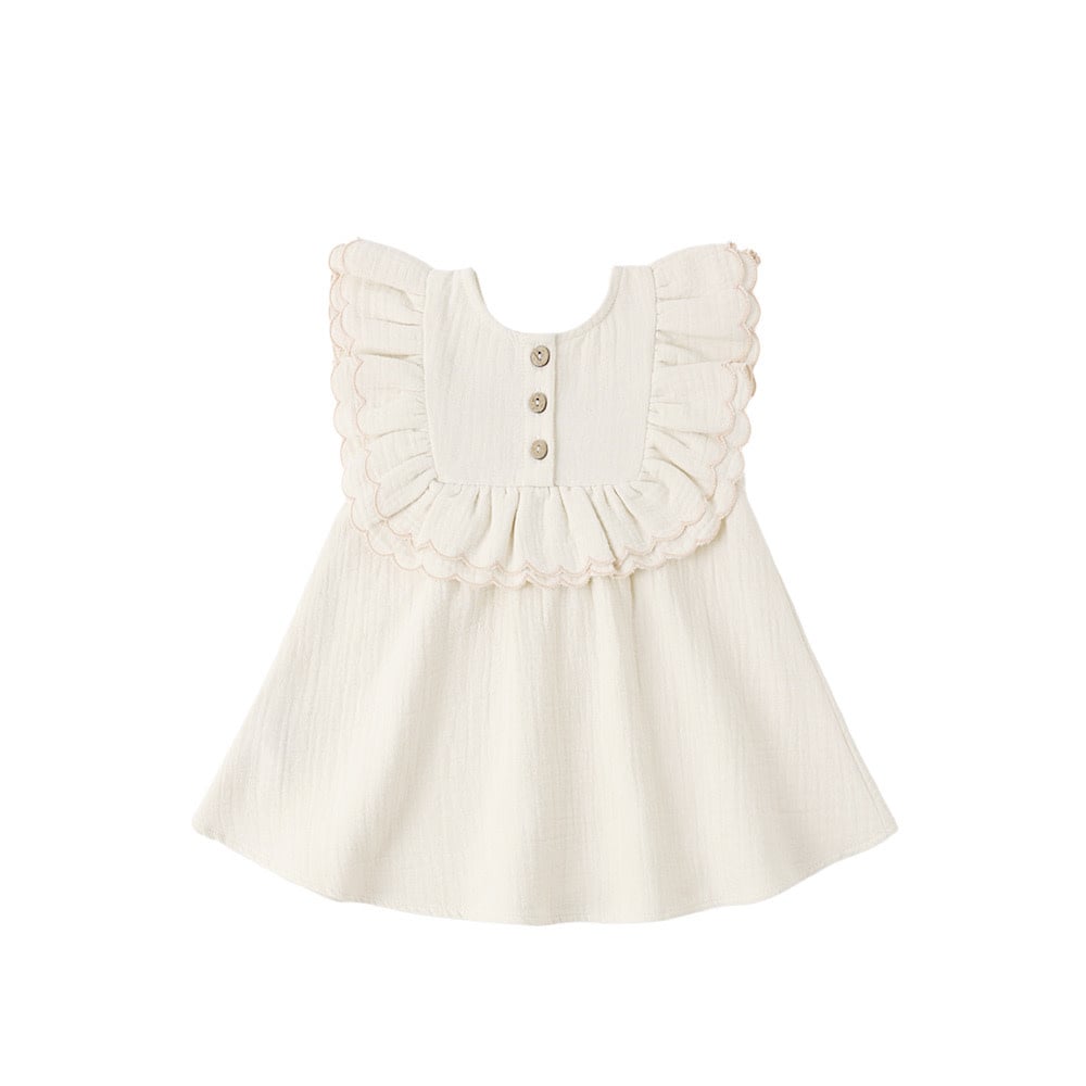 Quincy Mae Lulu Dress - Natural