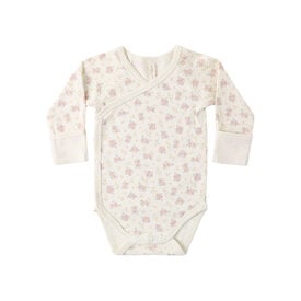 Quincy Mae Quincy Mae Side Snap Bodysuit - Flower Field