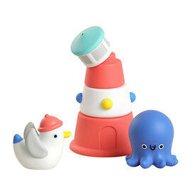 Itzy Ritzy Itzy Ritzy Stack & Squirt Bath + Water Toy