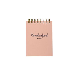 Ruff House Print Shop Ruff House Mini Jotter Notebook - Kennebunkport Maine - Sunset Pink