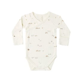 Quincy Mae Quincy Mae Side Snap Bodysuit - Farm