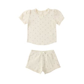 Quincy Mae Quincy Mae Ruby Set - Mauve Ditsy