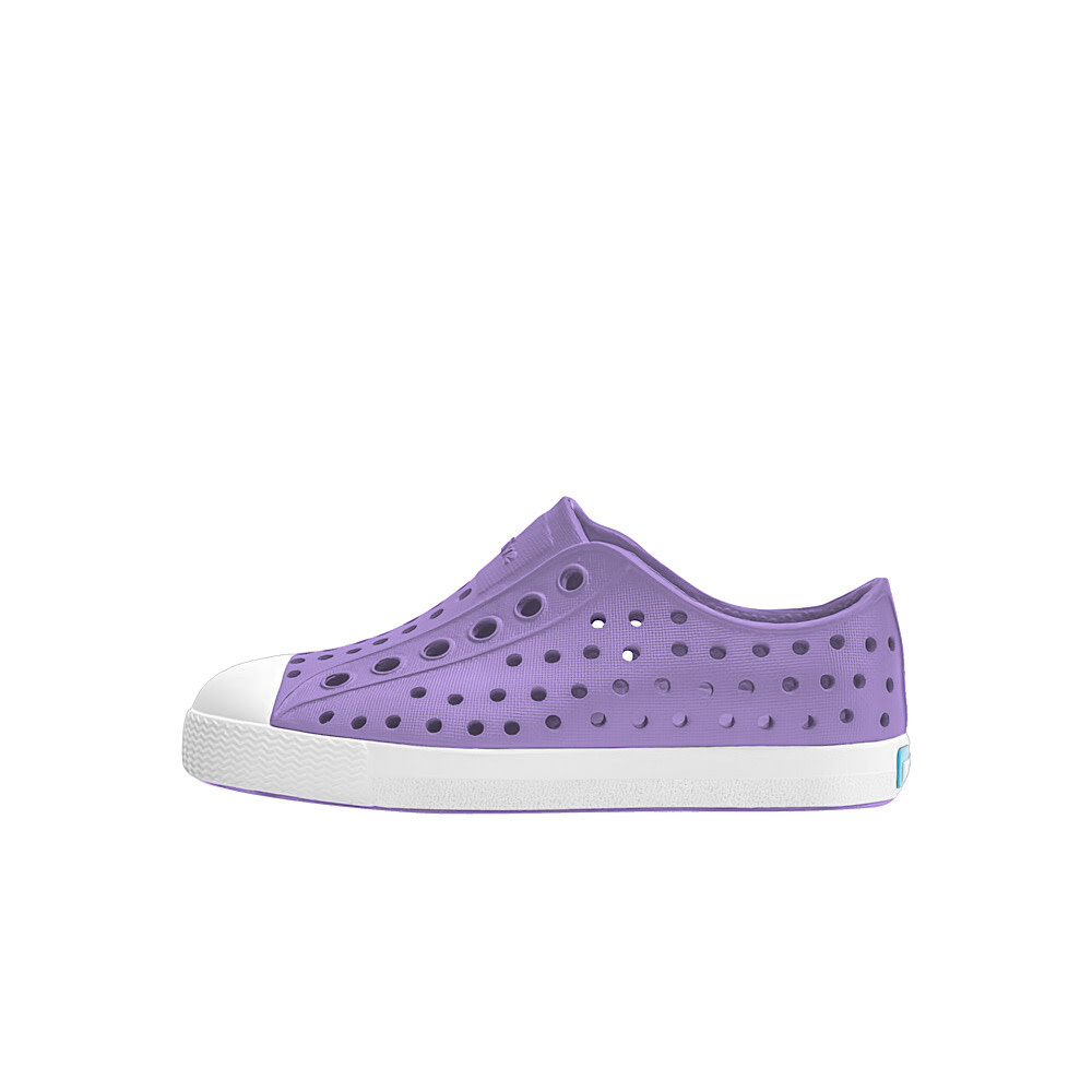 Native Shoes Jefferson Child - Twirling Purple/Shell White