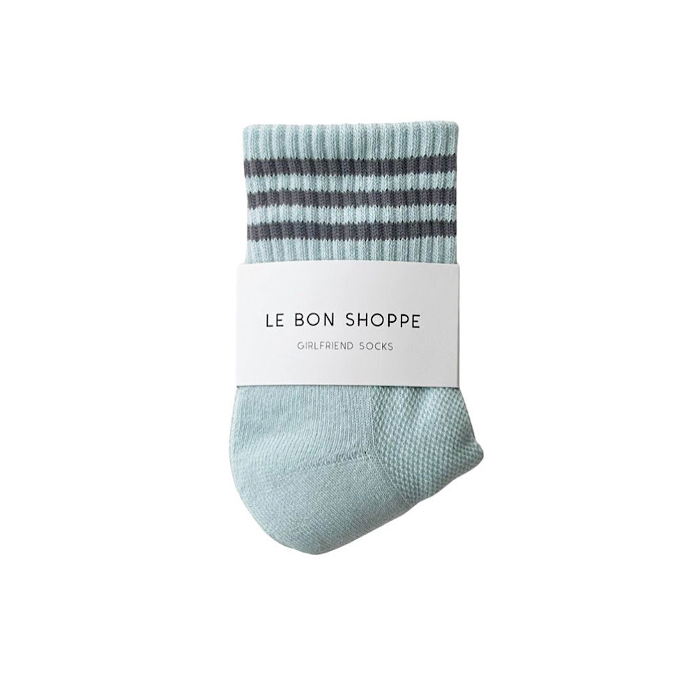 Le Bon Shoppe Girlfriend Socks - Ice Water