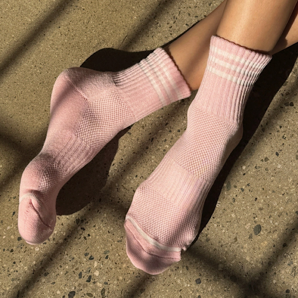 Le Bon Shoppe Girlfriend Socks - Peony