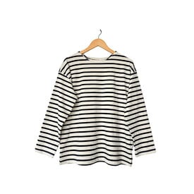 Le Bon Shoppe Le Bon Shoppe Marseille Top - Navy Stripe on Cream