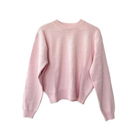 Le Bon Shoppe Le Bon Shoppe Milo Cotton Sweater Top - Rosé
