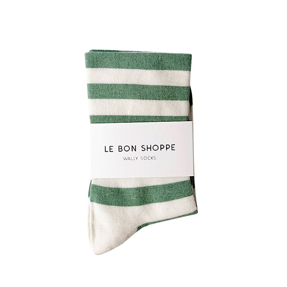 Le Bon Shoppe Wide Wally Socks - Matcha