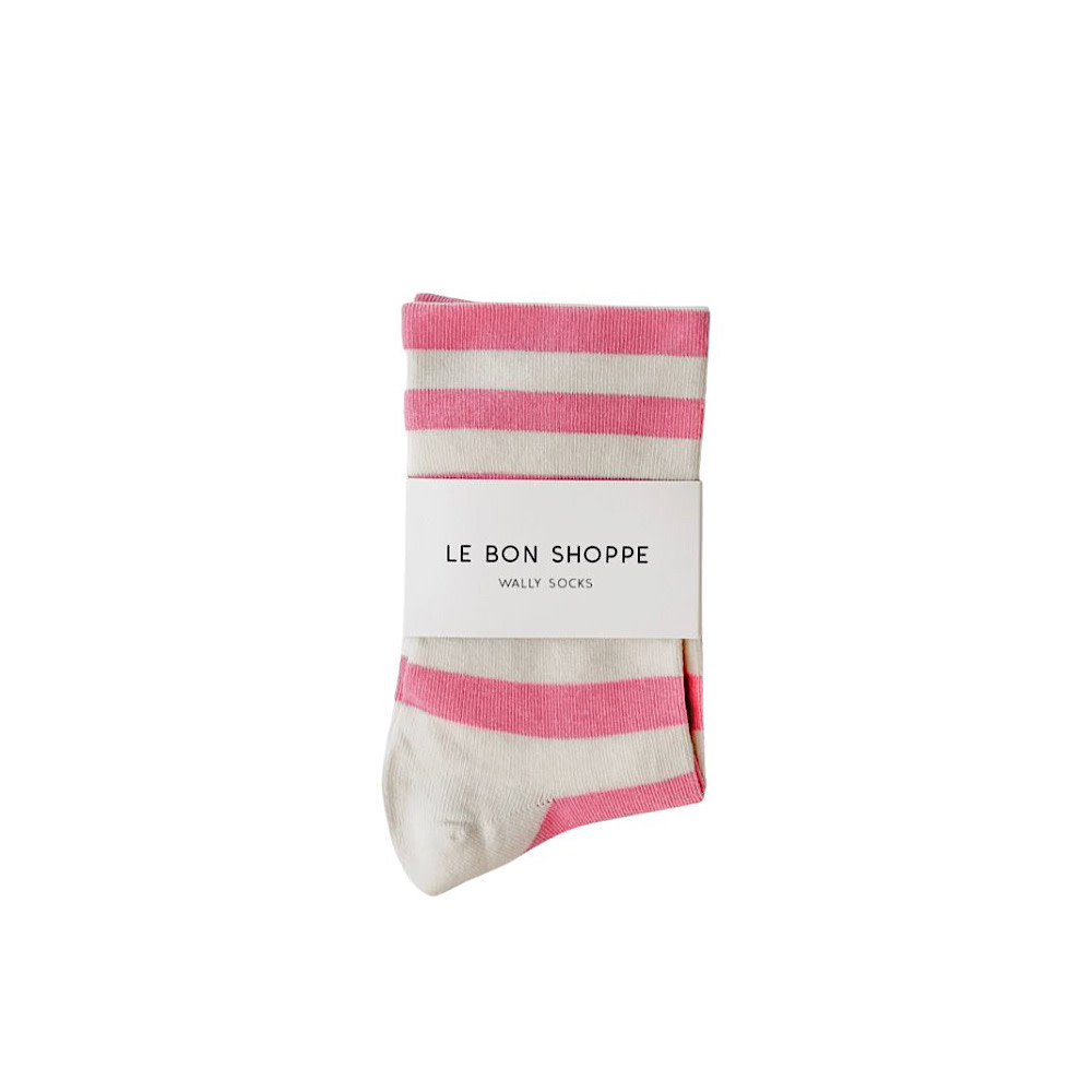 Le Bon Shoppe Wide Wally Socks - Rose
