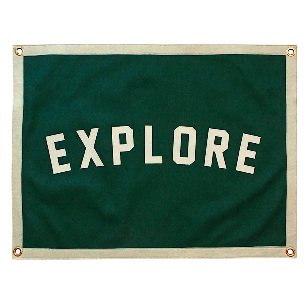 Oxford Pennant Oxford Pennant - Explore Camp Flag
