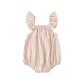 Quincy Mae Quincy Mae Bonnie Romper - Vintage Stripe