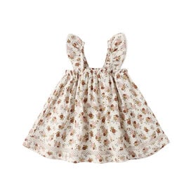Quincy Mae Quincy Mae Ruffle Tank Dress - Bloom