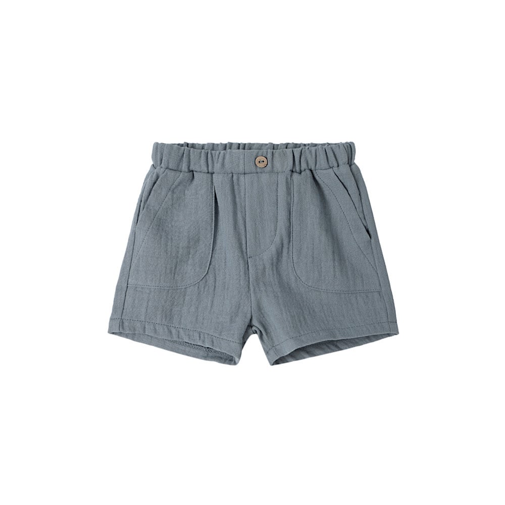 Quincy Mae Quincy Mae Utility Shorts - Ocean