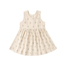 Quincy Mae Quincy Mae Ribbed Tank Dress - Buttercup