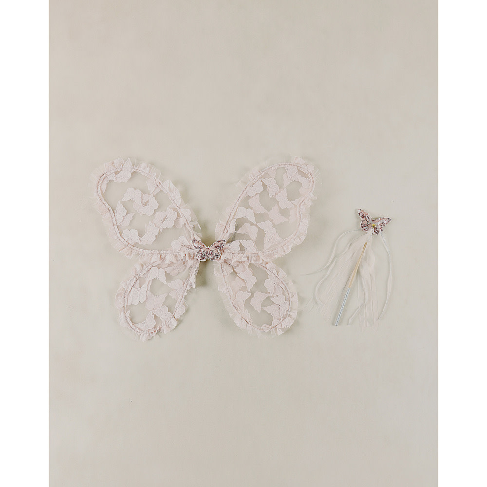 Noralee Butterfly Wing Fairy Set - Cotton Candy