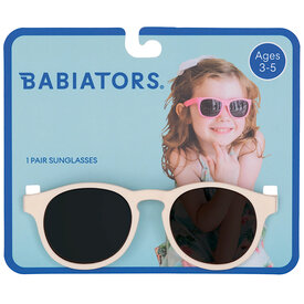 Babiators Babiators - Sunglasses - Keyhole Hangtag - Cream