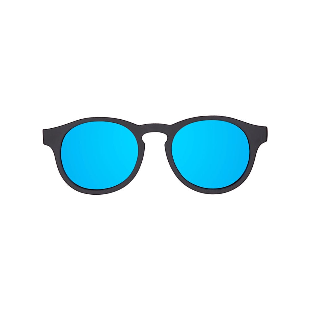 Babiators Babiators - Sunglasses - Keyhole Polarized Cobalt Blue Lenses - Jet Black