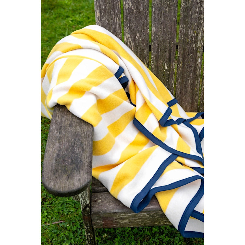 ChappyWrap Original Blanket - Yellow Classic Stripe