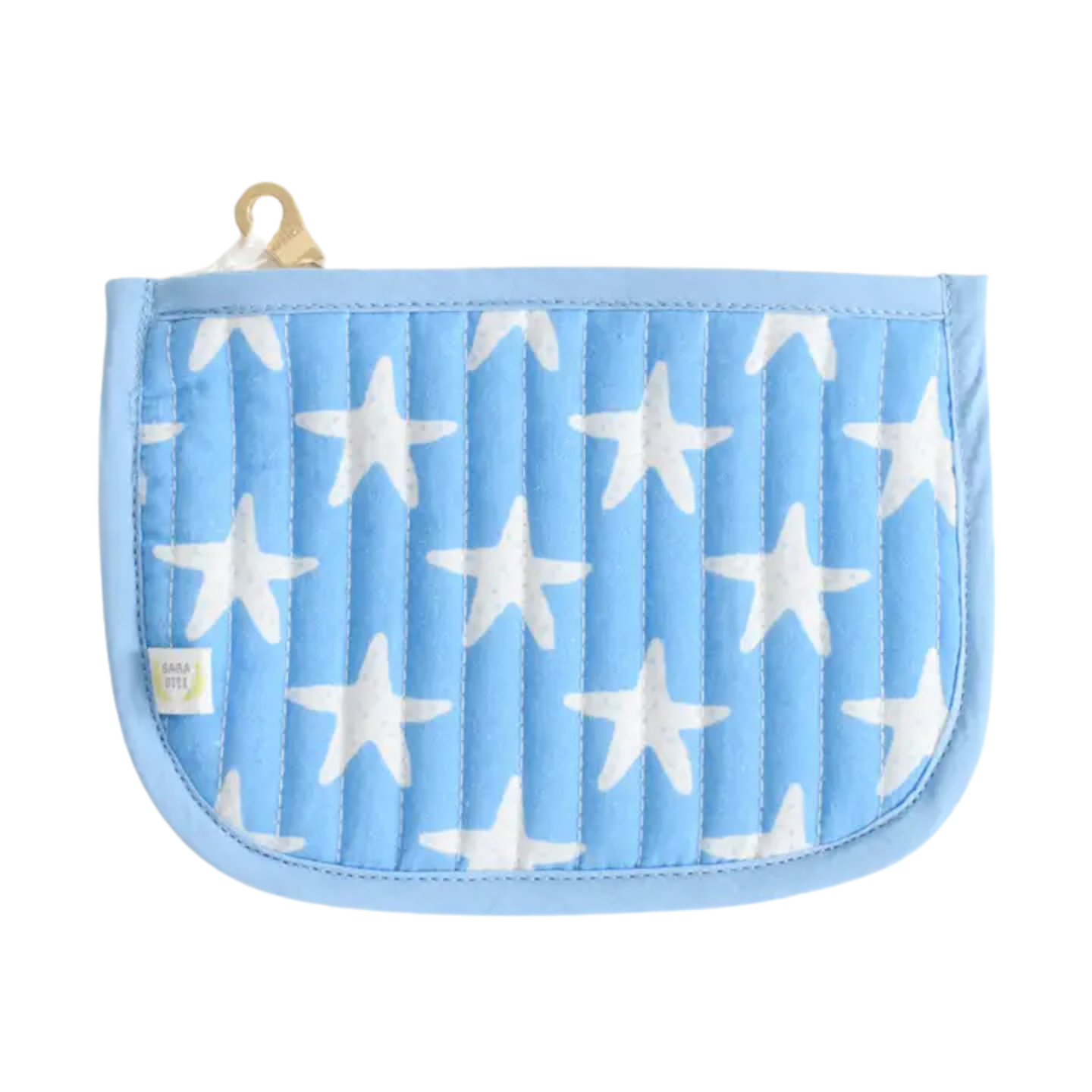 Sara Fitz Quilted Coin Pouch - Starfish