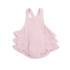 Angel Dear Angel Dear Ruffle Sunsuit - Pink