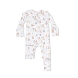 Angel Dear Angel Dear Convertible Romper - Easter Egg Hunt