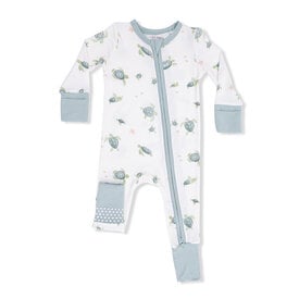 Angel Dear Angel Dear Convertible Romper - Sea Turtles