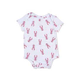 Angel Dear Angel Dear Short Sleeve Bodysuit - Lobsters