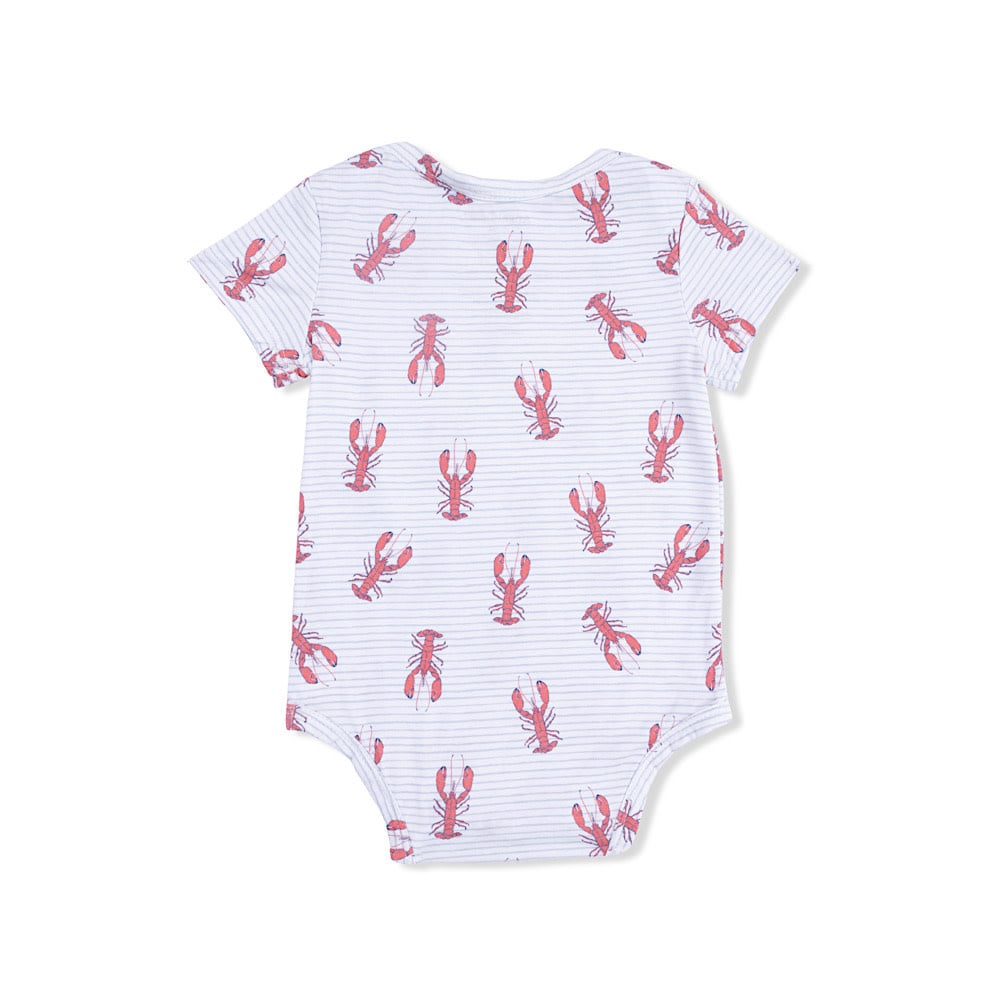 Angel Dear Short Sleeve Bodysuit - Lobsters