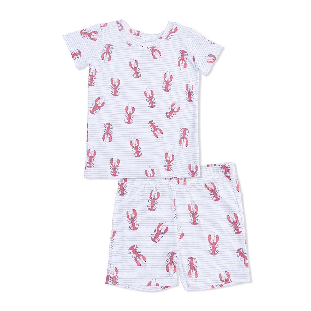 Angel Dear Loungewear Shorts Set - Lobsters