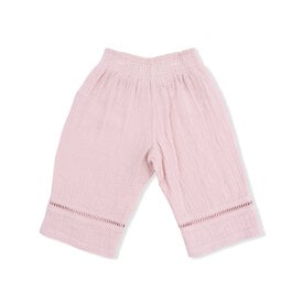 Angel Dear Angel Dear Smocked Waist Pants - Pink