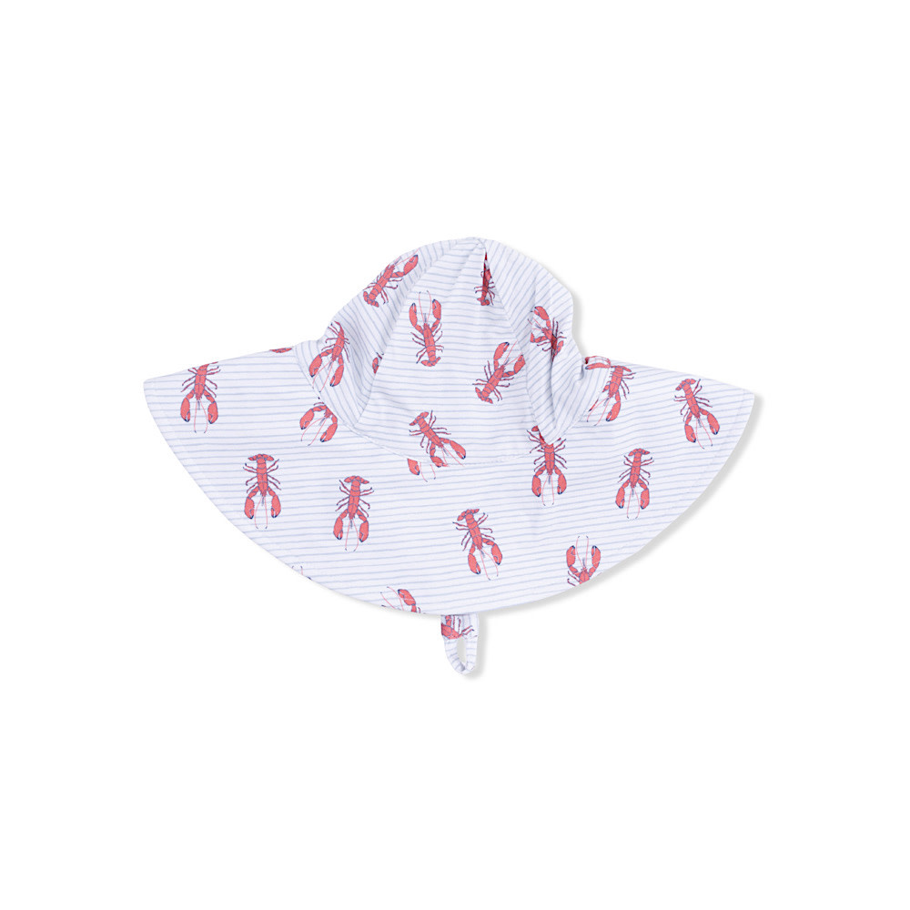 Angel Dear Angel Dear Wide Brim Sun Hat - Lobsters