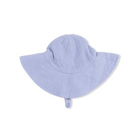 Angel Dear Angel Dear Wide Brim Sun Hat - Blue Blizzard