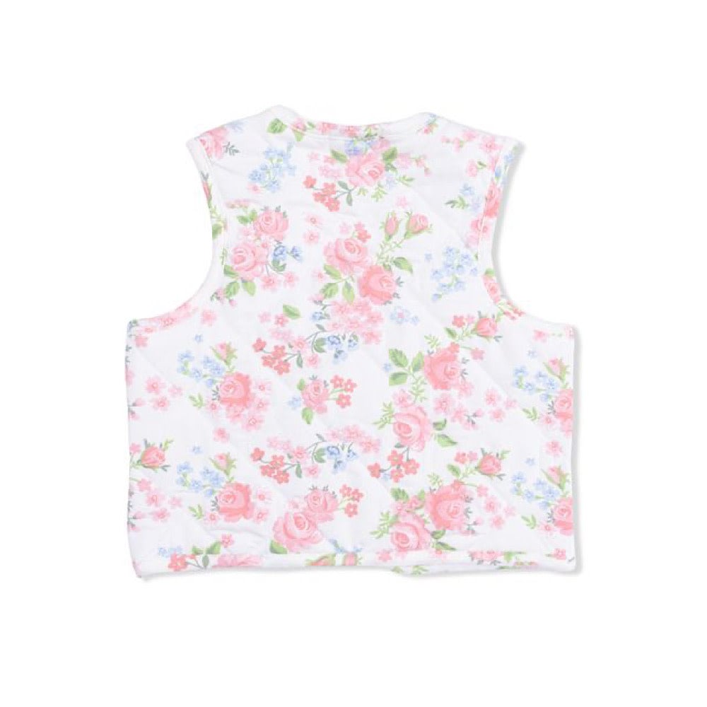 Angel Dear Quilted Vest - Cute Little Roses