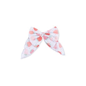 Angel Dear Angel Dear Large Bow - Strawberry Bliss