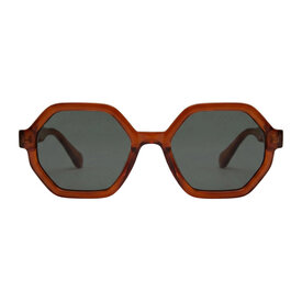 Jaxy Eyewear Polarized Sunglasses Hex - Brown