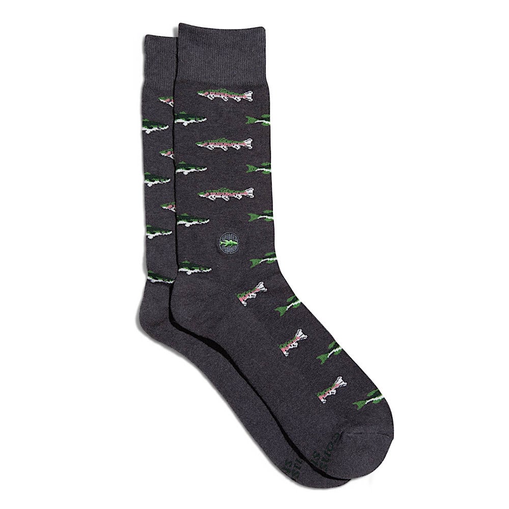 Conscious Step Conscious Step Crew Socks - Fish