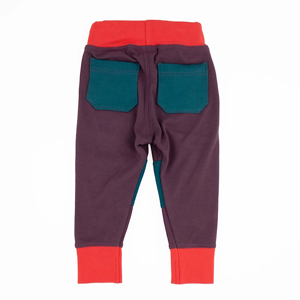 Peace House Studio Baby Joggers - Colorblock Grape