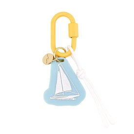 Freshwater Curated Goods Bag Charm - Sailboat